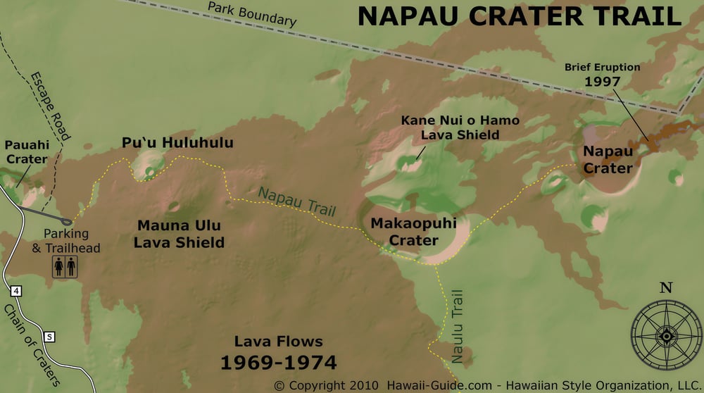 Napau Crater Trail