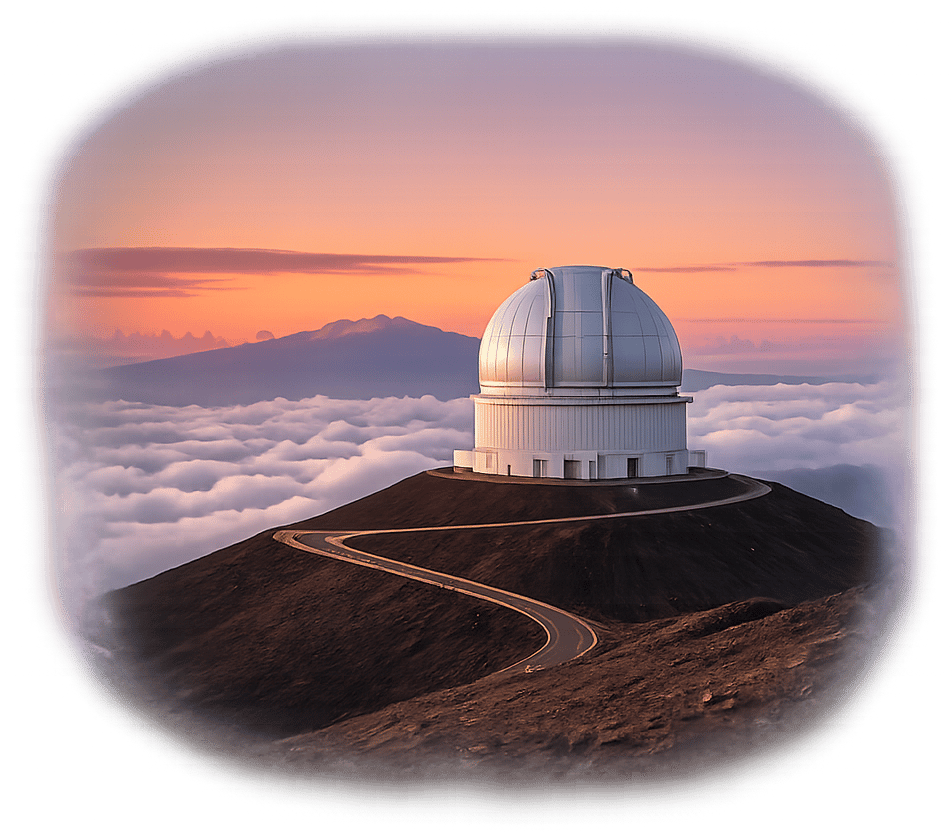 Mauna Kea summit landscape on Hawaii Island