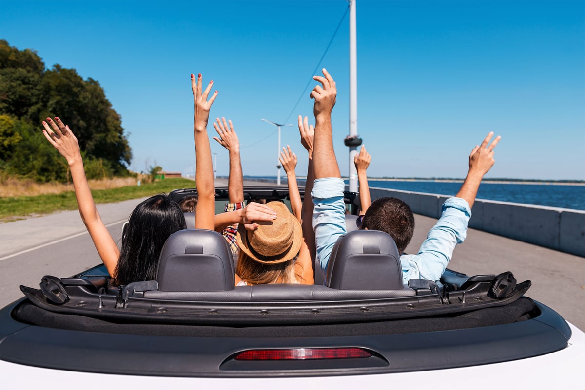 Rental cars at the Honolulu Airport rental car center