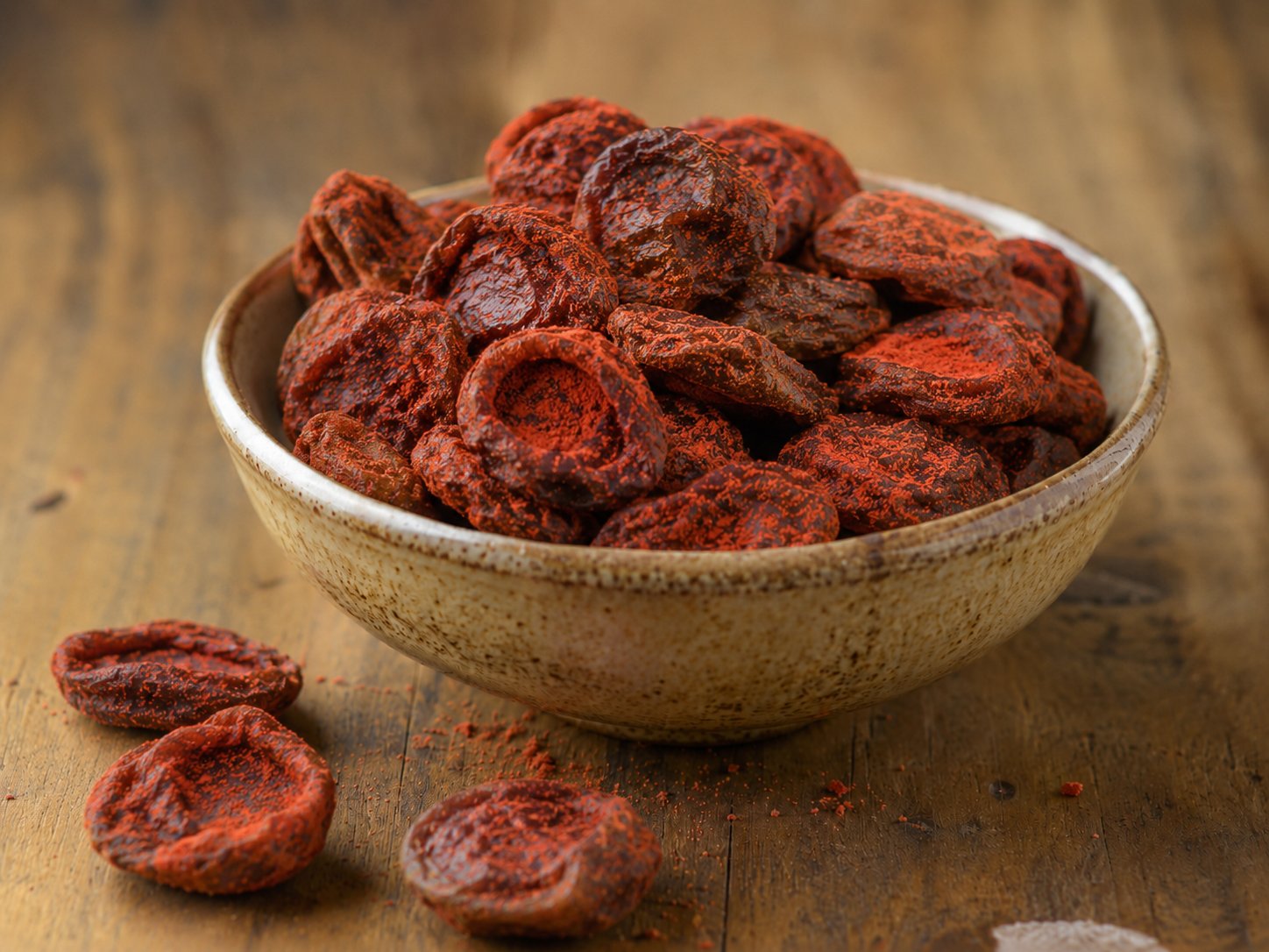 Hawaii crack seed — dried li hing mui plums and preserved fruit