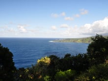 Coastal view from Kaumahina State Wayside