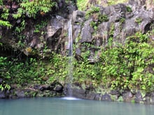 Waterfall at Pua'a Ka'a State Wayside