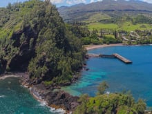 Hana Bay and Hana town