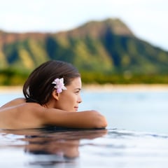 A quiet Waikīkī water portrait with Diamond Head behind, the Hawaiʻi people return to