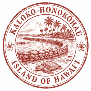 Kaloko-Honokohau National Historical Park passport stamp