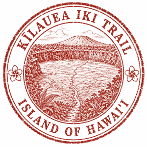 Kilauea Iki Trail passport stamp