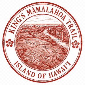 King's Mamalahoa Trail Petroglyphs passport stamp