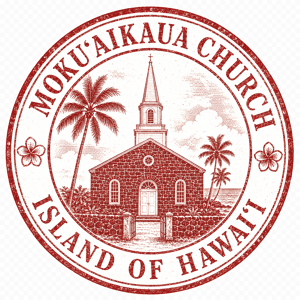 Mokuaikaua Church passport stamp