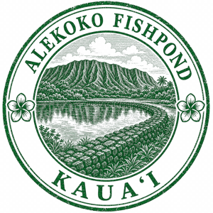 Menehune Fishpond (Alekoko) passport stamp