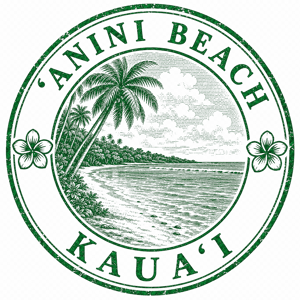 Anini Beach passport stamp