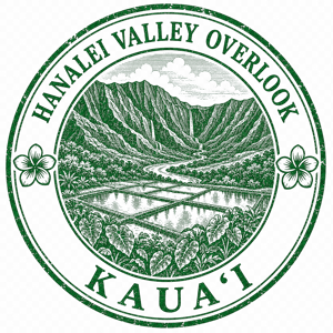 Hanalei Valley Overlook passport stamp