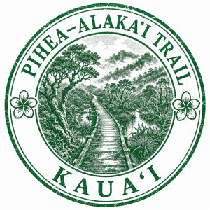 Pihea Trail passport stamp