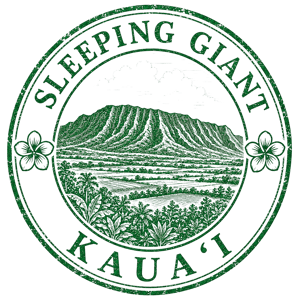 Sleeping Giant (Nounou Mountain) passport stamp
