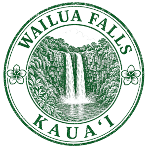 Wailua Falls passport stamp