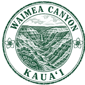 Waimea Canyon passport stamp