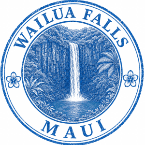 Wailua Falls passport stamp
