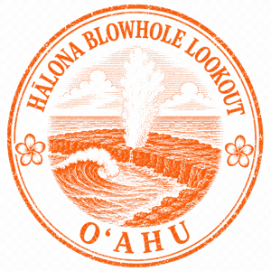 Halona Blowhole Lookout passport stamp