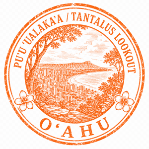 Puu Ualakaa State Wayside passport stamp