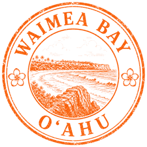 Waimea Bay Beach Park passport stamp