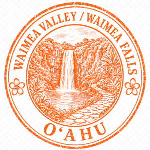 Waimea Valley passport stamp