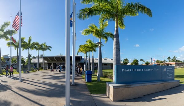 Pearl Harbor National Memorial visitor center and historic sites, Oʻahu