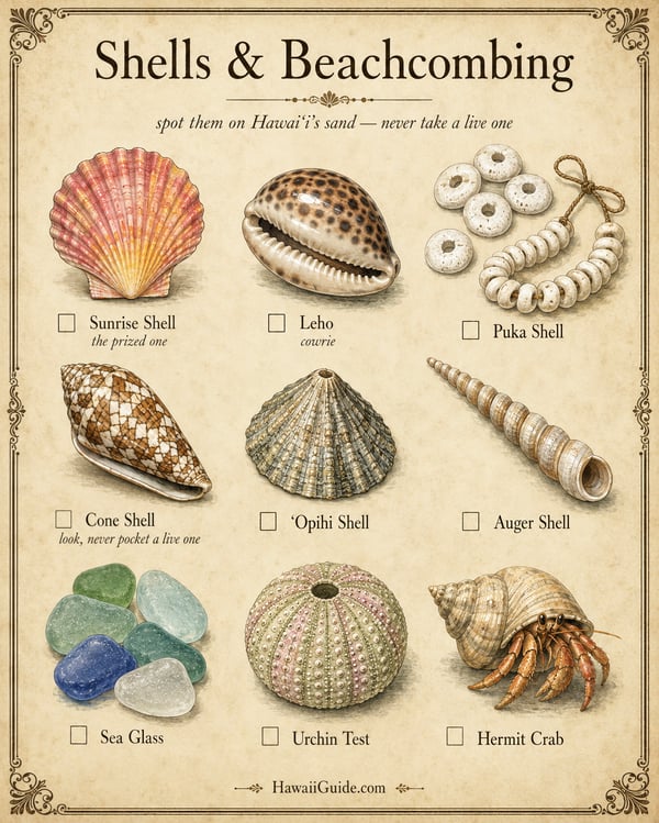 Shells & Beachcombing Illustrated Field Guide