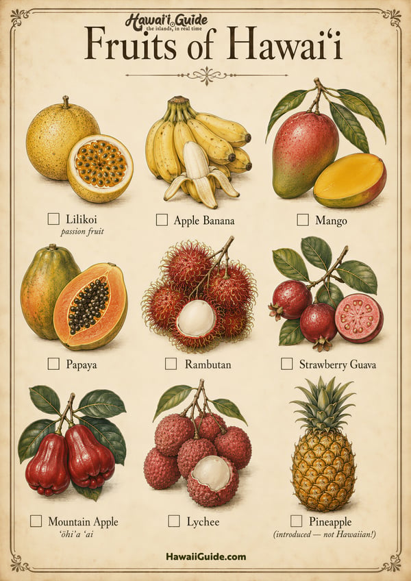 Fruits of Hawaiʻi Illustrated Field Guide