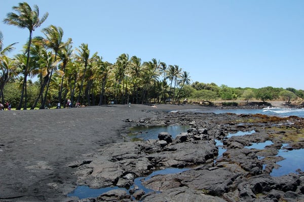 Punaluʻu Black Sand Beach