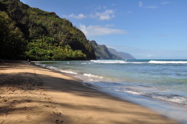 Kēʻē Beach