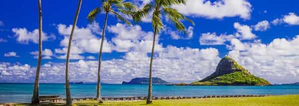 Mokoli'i Island at Kualoa Point