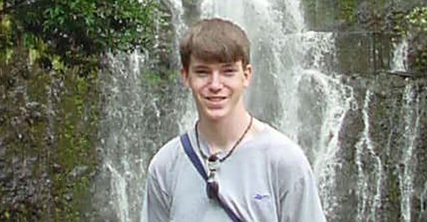 John Derrick on his first trip to Hawaii in May 2002