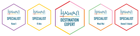Hawaii Destination Experts Awards