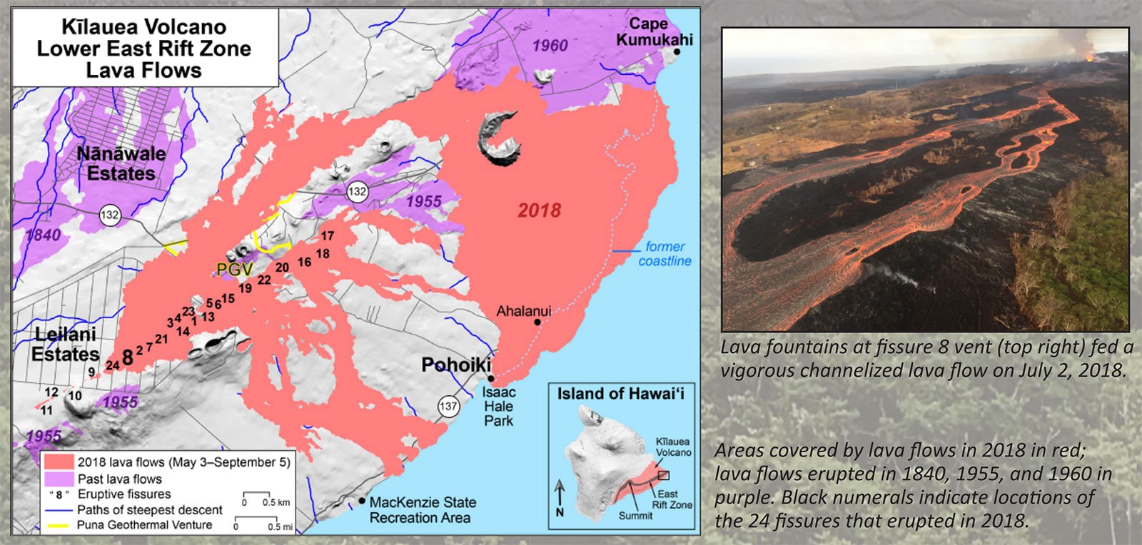 2018 Eruption - Source: USGS