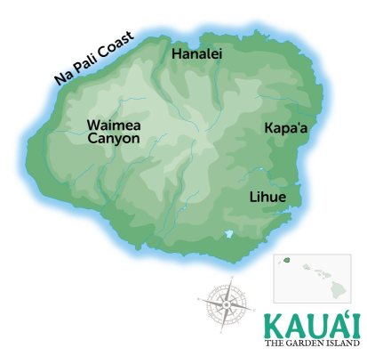 Kauai Map