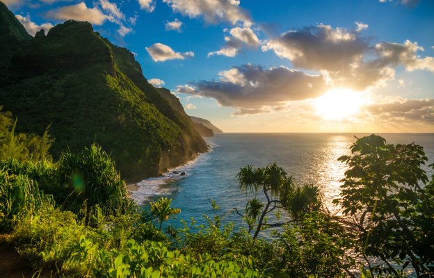 NaPali Coast Sunset
