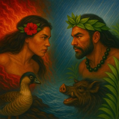Pele and Kamapua'a 