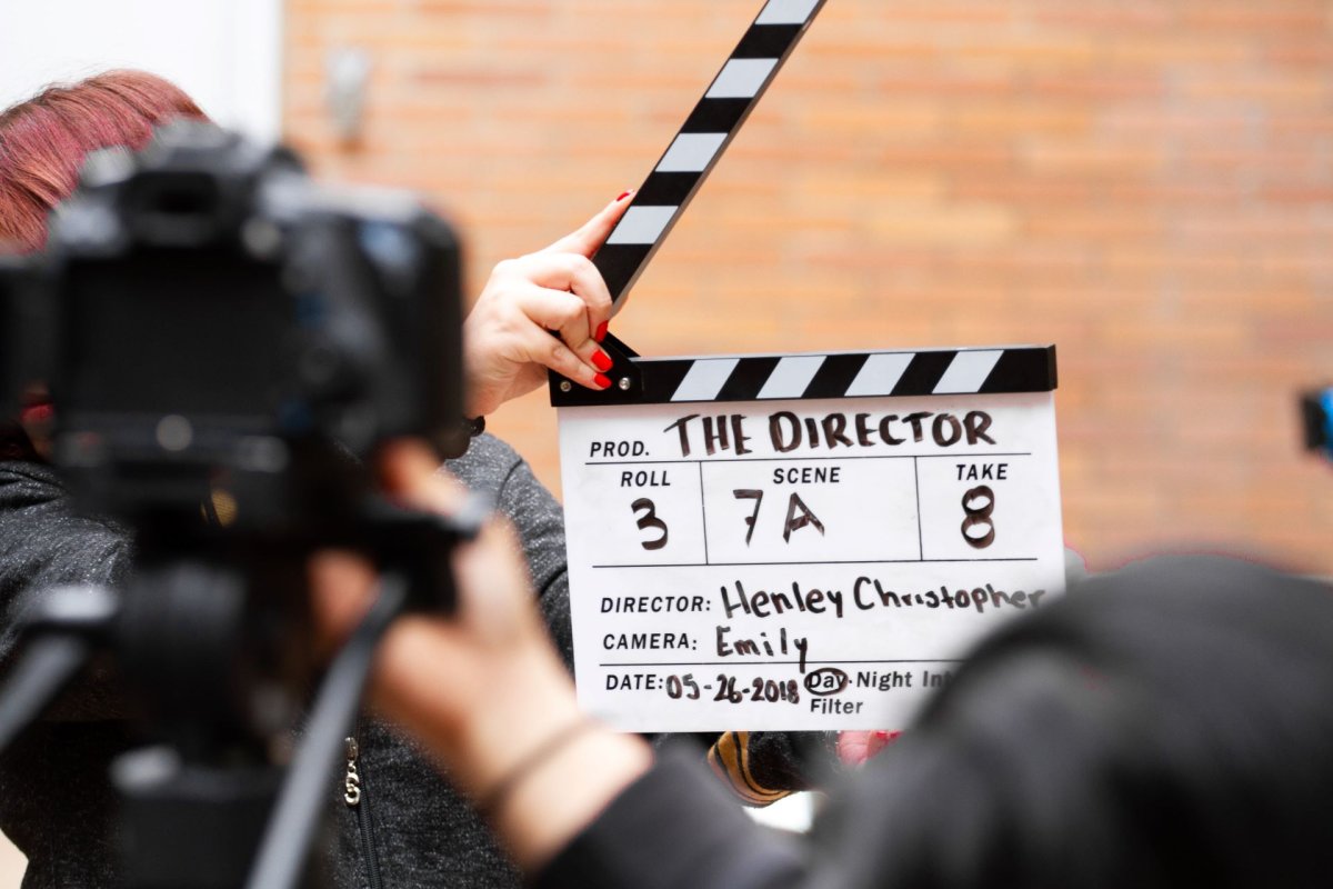 Clapper board representing a Hawaiʻi film festival