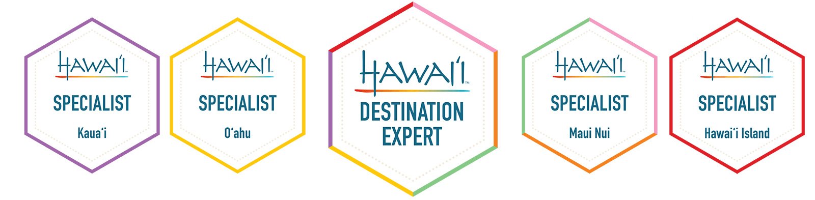 Hawaii Destination Expert & Specialist Badges