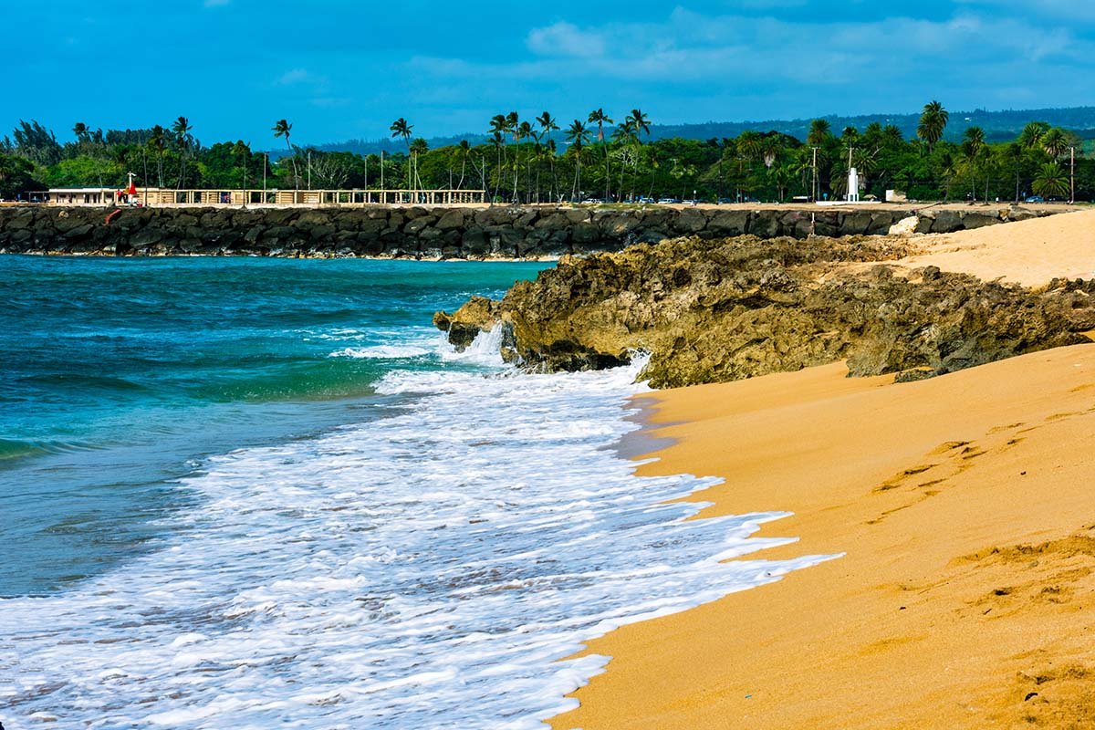 Enjoy your time at Hale'iwa Ali'i Beach Park.