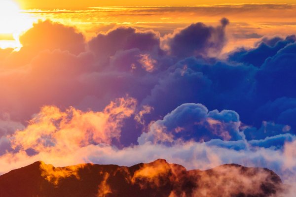 Haleakala Sunrise and Sunset Times Tile Image