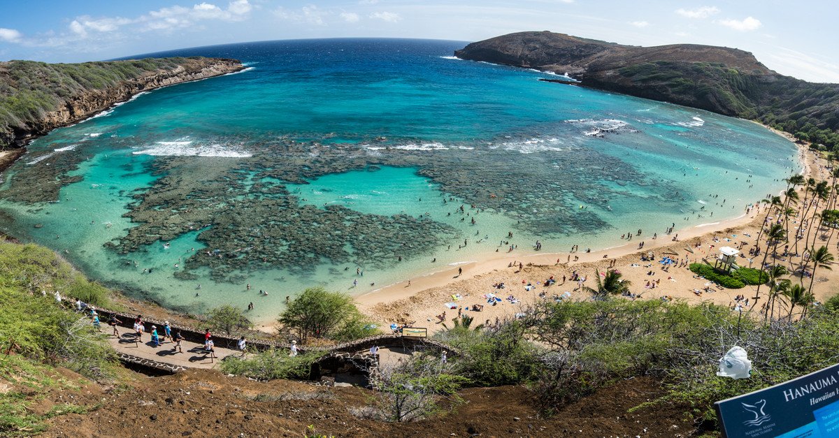 Hanauma Bay, the gateway to Heaven
