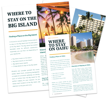 Where to Stay in Hawaii Guides Image