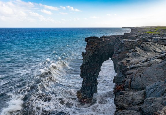 Holei Sea Arch Big Island
