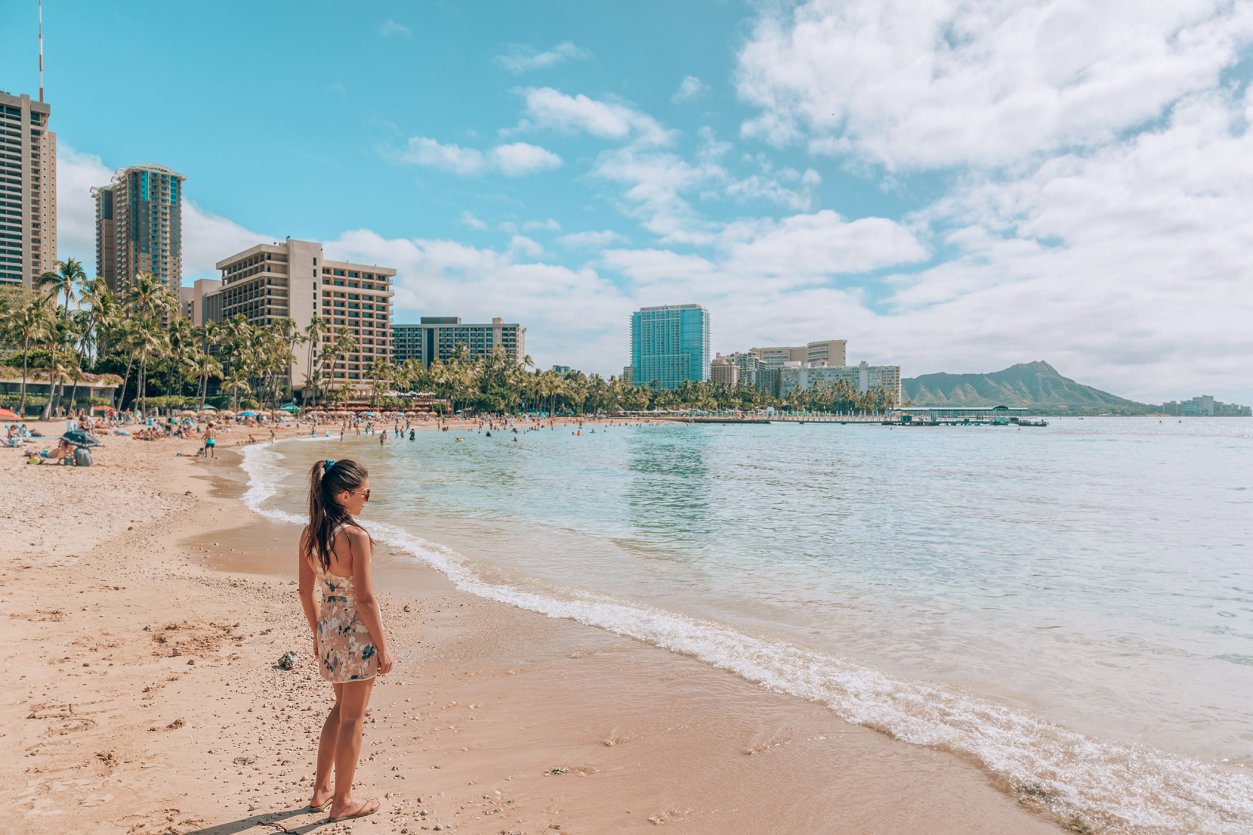 Honolulu's Waikiki Beach is a great place to soak in the rays
