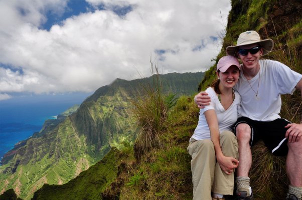 John and Victoria Derrick on Kauai