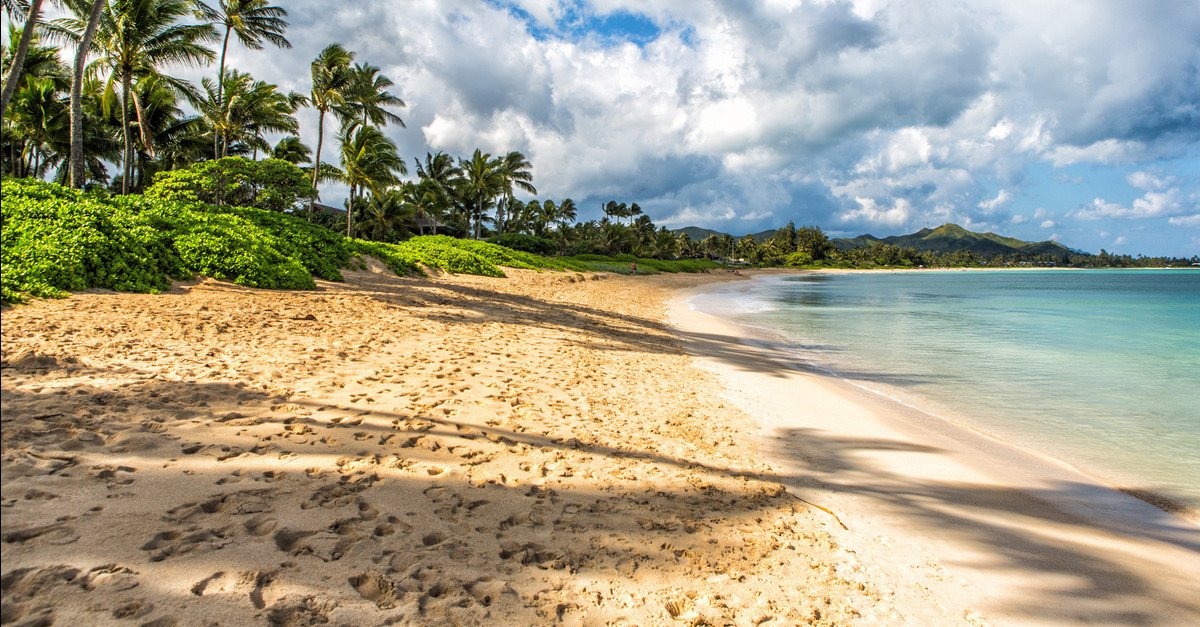 Relax and soak up the sun at Kalama Beach.