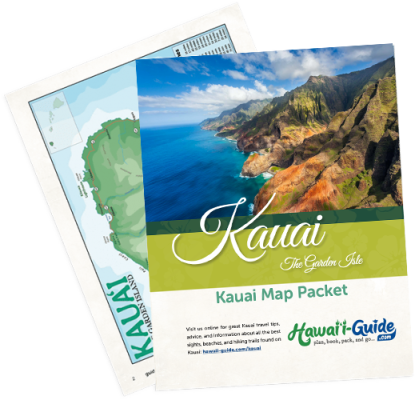 Updated Kauai Travel Map Packet + Guidesheet Image