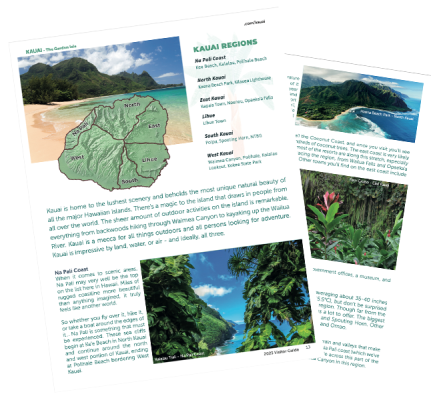 Detailed Overview of Kauai's Regions Image