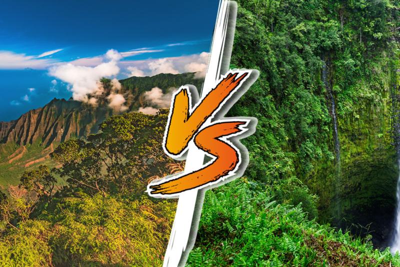 Kauai VS Big Island