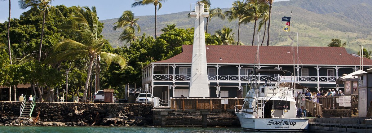 Lahaina Harbor and Lighthouse